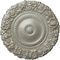 Ekena Millwork Marseille Ceiling Medallion (Fits Canopies up to 7 3/8"), Hand-Painted Flash Gold, 21"OD x 2"P CM21MAFLS - alternate 1